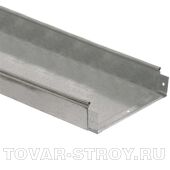 Металлический лоток 50x100 неперфорированный (цена за 1 метр)