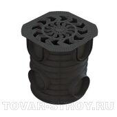 ДОЖДЕСБОРНИК S'PARK ДС-25-ПП КРУГЛЫЙ ПЛАСТИКОВЫЙ С РЕШЕТКОЙ ВОДОПРИЕМНОЙ ПЛАТИКОВОЙ 327х283х312 мм (083720)