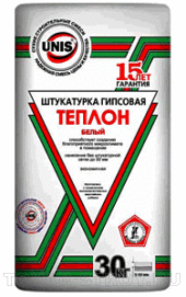 Юнис Теплон - гипсовая штукатурка (30кг)