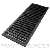 Решетка водоприемная чугунная РВ-75.30-СЧ-Щ3 СЧ-20 Кл.C 750х300х23 (28333)