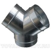 Тройник штанообразный оцинкованный Ф150