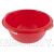 Таз пластмассовый круглый 9л красный ТМ Elfe Россия